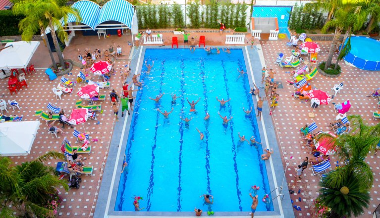 piscina semi olimpionica del parco dei principi di scalea