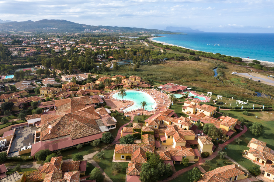 vista dall'alto VALTUR SARDEGNA Baia dei Pini Resort